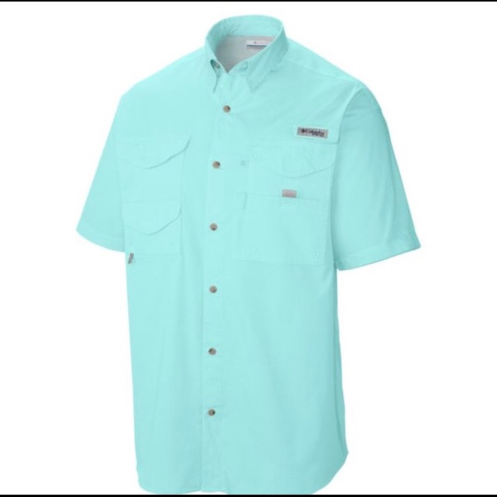 Columbia men’s PFG fishing button up shirt
